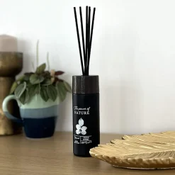 Mobili Rebecca Diffuseur d'Ambiance Parfumé avec 6 Bâtonnets au Parfum d'Herbes Fraîches Idées Cadeaux