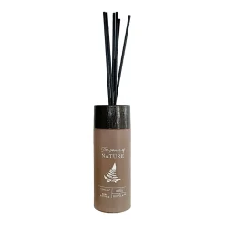Mobili Rebecca Diffuseur de Parfum avec 6 Bâtonnets d'Essence en Bois Vieilli Idées Cadeaux