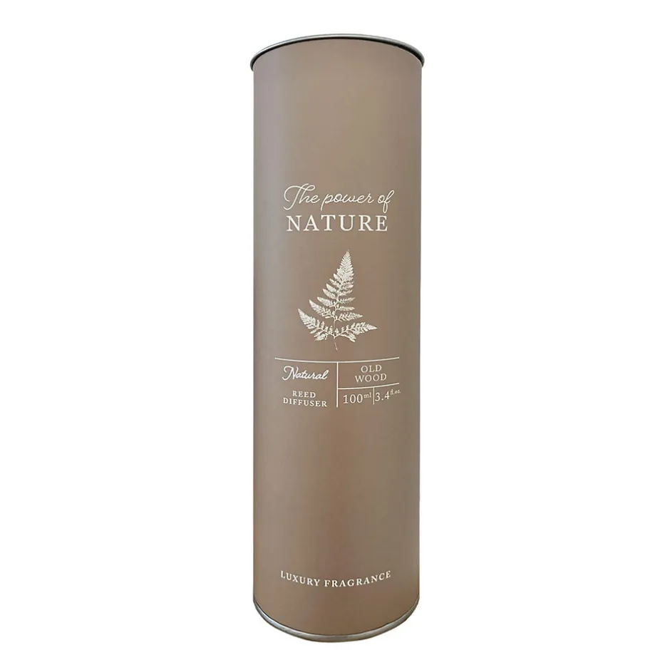 Mobili Rebecca Diffuseur de Parfum avec 6 Bâtonnets d'Essence en Bois Vieilli Idées Cadeaux