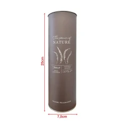 Mobili Rebecca Diffuseur de Parfum d'Intérieur avec 6 Bâtonnets d'Aromathérapie Feuilles Colorées Décoration d'Intérieur