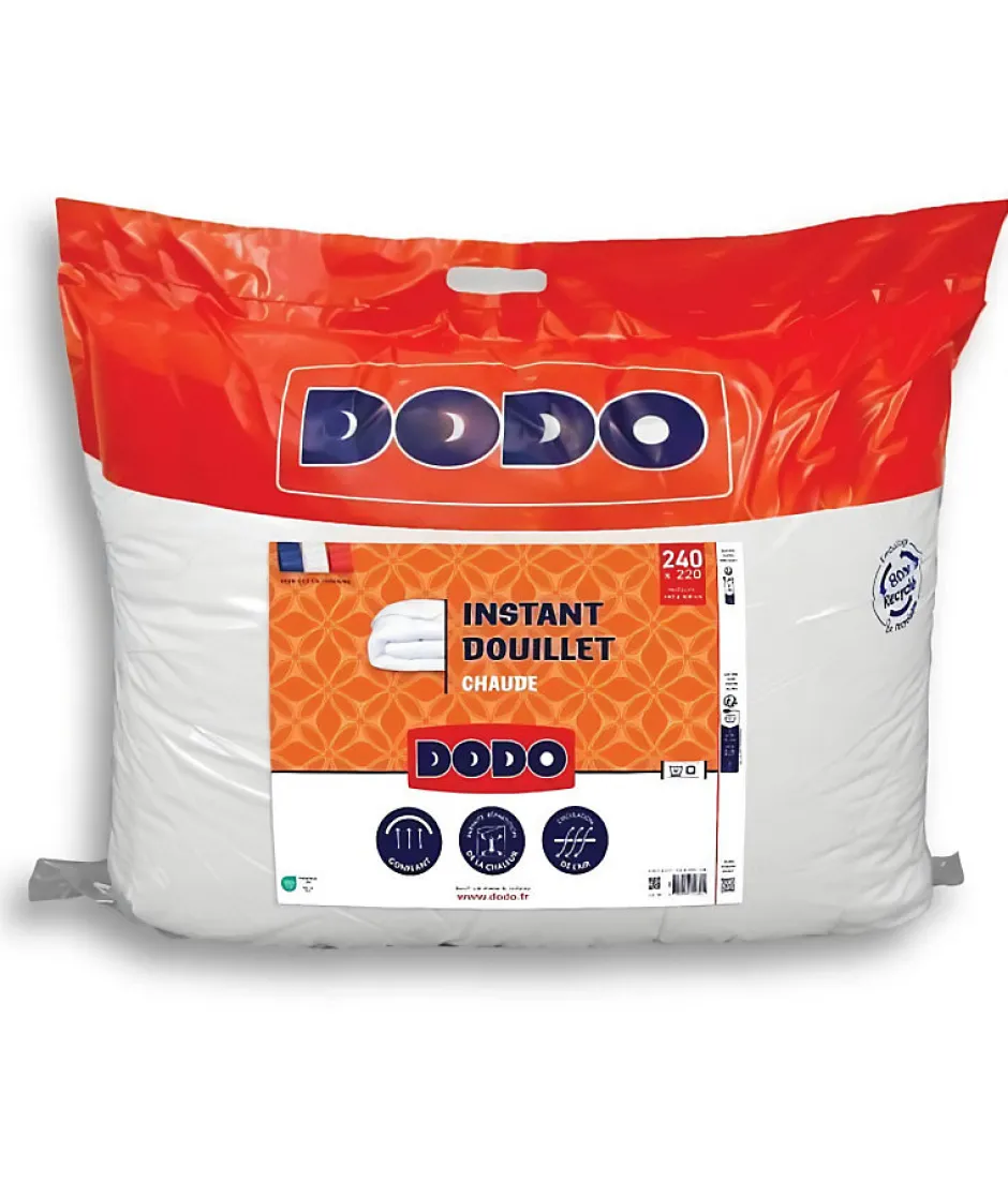 Dodo - Couette - Instant douillet - 220 x 240 cm - 300g/m² - Blanc