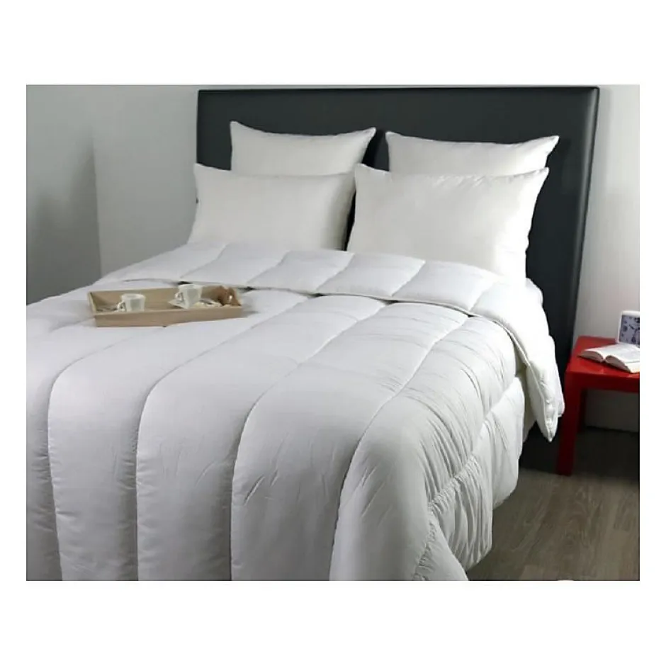 Dodo Couette chaude 400gr/m² COUNTRY 200x200 cm blanc