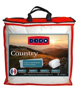 Dodo Couette légere Country - 140 x 200 cm - Blanc Hot
