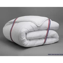 Dodo Couette tempérée 300gr/m² anti-acarians VICTORIA 240x260 cm blanc