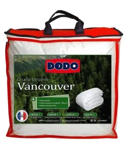 Dodo Couette tempérée Vancouver - 220 x 240 cm - Blanc Outlet