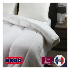 Dodo Couette tres chaude SUPER ACTIWARM - 450 g / m² - 220 x 240 cm - Blanc