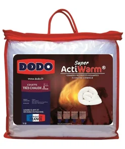 Dodo Couette tres chaude 450g/m² SUPER ACTIWARM 240x260 cm blanc Best