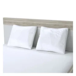Dodo Lot de 2 oreillers Total Protect 65x65 cm blanc New