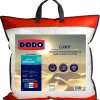 Dodo Oreiller LUXOR 60x60 cm - 100% Coton - Effet Duvet