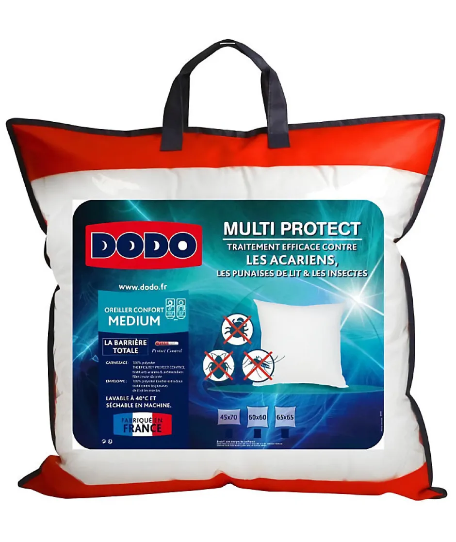 Dodo Oreiller MULTIPROTECT - 65 x 65 cm