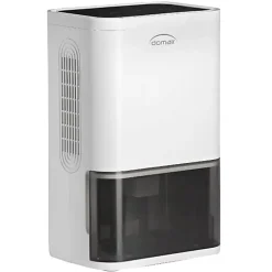 Domair MINIDRY- Déshumidificateur d'air - 600ml/24 heures - 80 Watts - Réservoir d'eau 1.8 Litres - Commande Simple Clearance