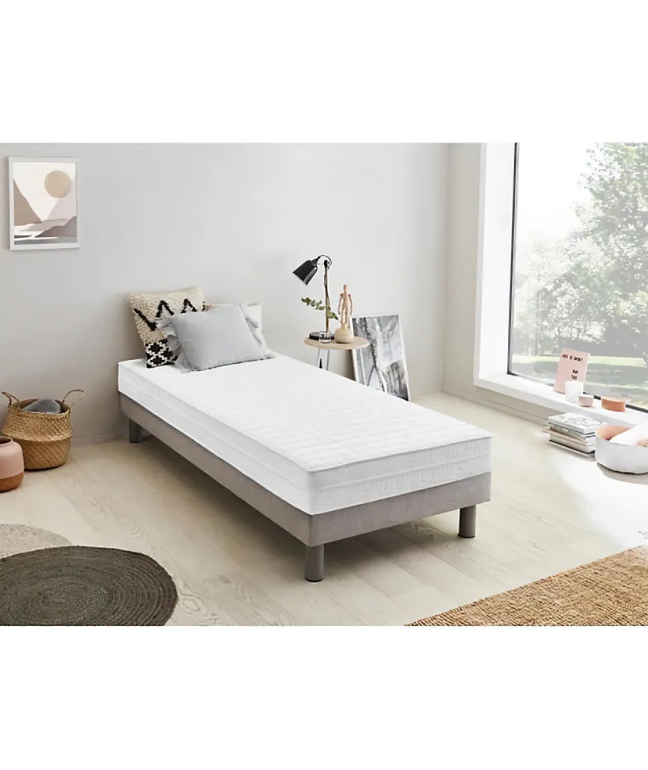 Dormipur Matelas 90x190 - Mousse - Mémoire de forme - 16 cm - Equilibré - V920 Online