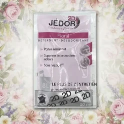 Le Plus De L'Entretien Dosettes 2D détergent nettoyant désodorisant - Jédor - Parfum Floral (100 dosettes) Hot