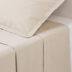 Atmosphera Créateur D'Intérieur Drap en coton - lin 240x290 cm - Atmosphera Outlet