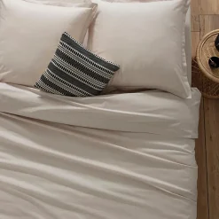 Atmosphera Créateur D'Intérieur Drap en coton - lin 240x290 cm - Atmosphera Outlet