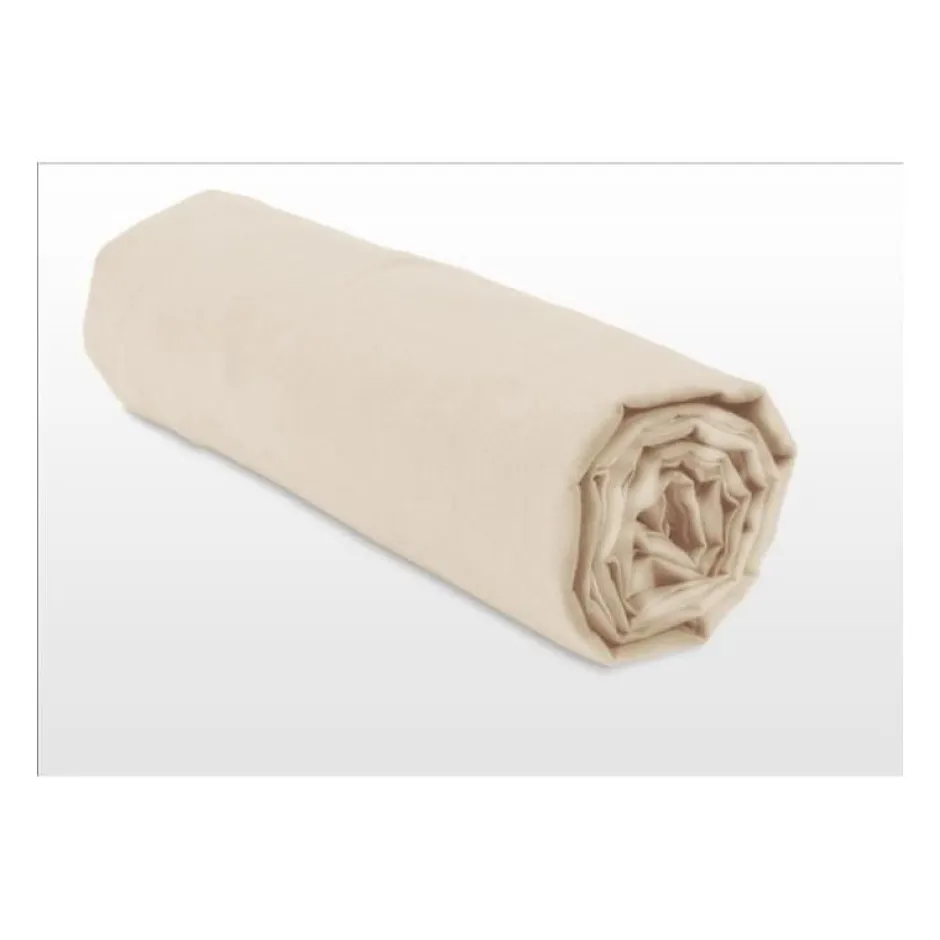 Lovely Home Drap housse - 100% coton - 140 x 190 + Bonnet 35 cm - Outlet