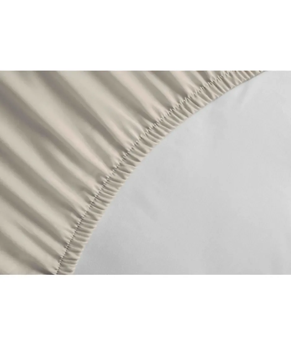 Lovely Home Drap housse - 100% coton - 160 x 200 + Bonnet 35 cm -