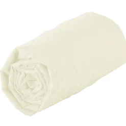 Tradilinge Drap housse 100% coton biologique - bonnet 30 cm (140x190 cm - Sable) Best