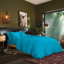 Coton Pur Drap housse 180 x 200 cm bonnet 30 cm