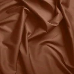 Coton Pur Drap housse 90 x 190 cm bonnet 30 cm "Prémium" pour lit 1 place - Prémium Paprika Outlet