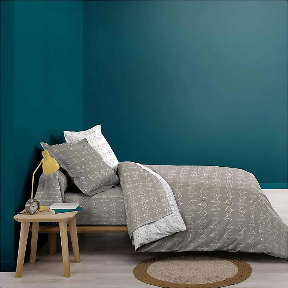 Douceur D'Intérieur Drap housse Aristide - - Drap housse 160 x 200 Outlet