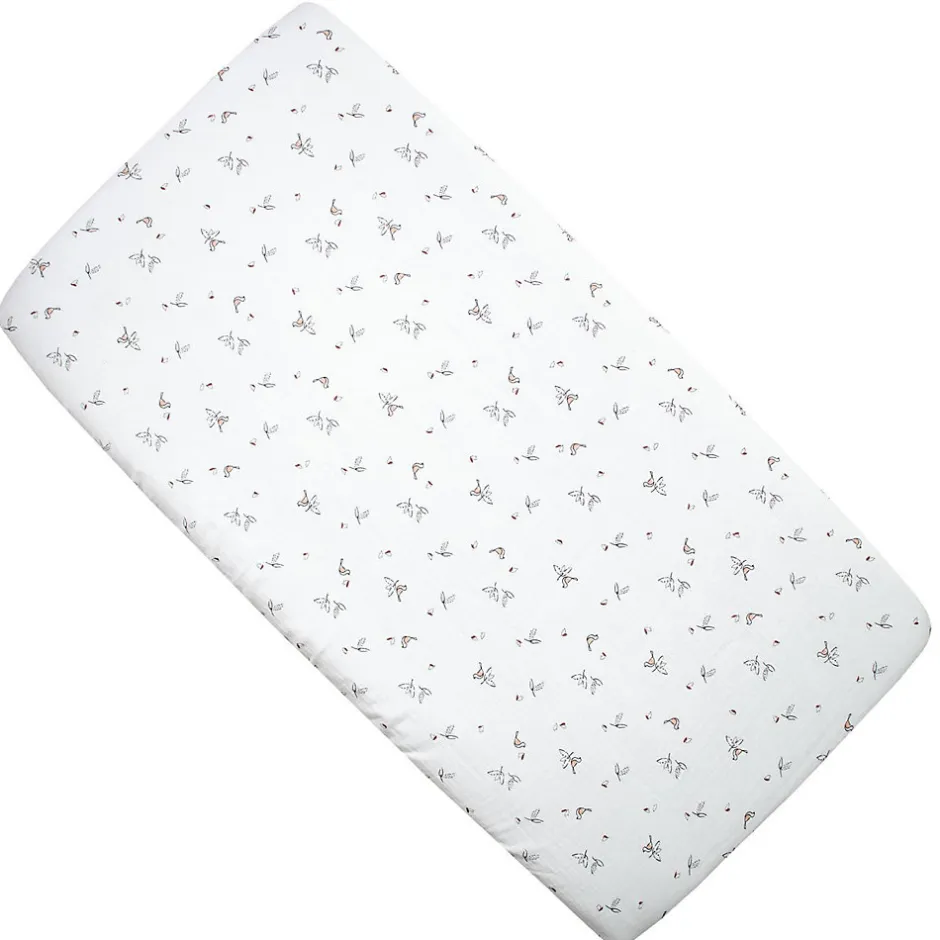 Sevira Kids Drap housse berceau en gaze de coton Melody New