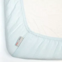 Sevira Kids Drap housse berceau en gaze de coton à carreaux Outlet