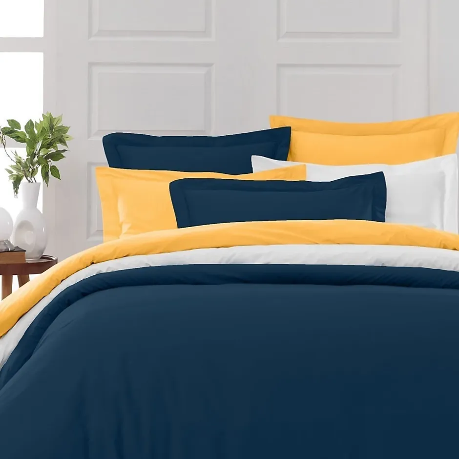 Sensei Maison Drap housse bonnet 40 cm en percale coton PLUSIndigo 90x200 cm SOFT PERCALE Hot