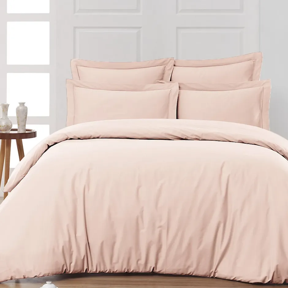 Sensei Maison Drap housse bonnet 40 cm en percale coton PLUSPoudre 140x200 cm SOFT PERCALE
