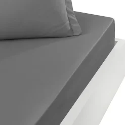 Sensei Maison Drap housse bonnet 40 cm en percale coton PLUSGalet 140x200 cm SOFT PERCALE Best