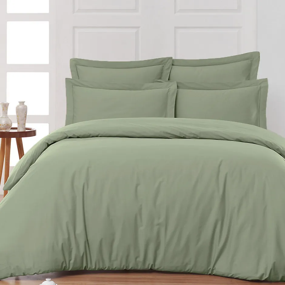 Sensei Maison Drap housse bonnet 40 cm en percale coton PLUSSauge 200x200 cm SOFT PERCALE