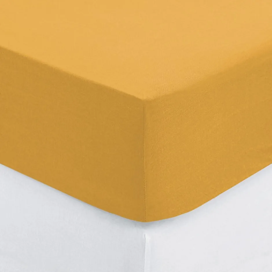 Eden Drap housse coton uni Couleur moderne