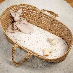 Sevira Kids Drap housse couffin en coton Sidonia
