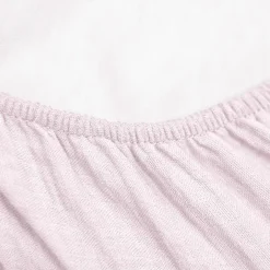 Sevira Kids Drap housse couffin en double gaze à carreaux