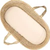 Sevira Kids Drap housse couffin ovale en gaze de coton Jeanne