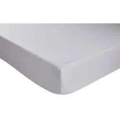 Dodo DRAP HOUSSE - ANTIBACTERIENS - BLANC - 140X190 cm - Bonnet 32 cm