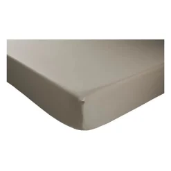 Dodo DRAP HOUSSE - ANTIBACTERIENS - TAUPE - 160X2000 cm - Bonnet 32 cm