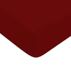 Future Home Drap housse en coton 57 fils uni bonnet 25cm 140x200cm