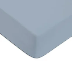 Future Home Drap housse en coton 57 fils uni bonnet 25cm 160x200cm