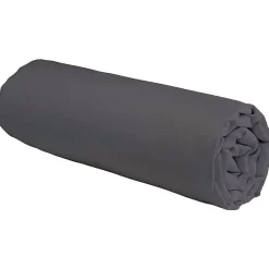 Future Home Drap housse en coton 57 fils uni bonnet 25cm 80x200cm