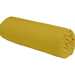 Future Home Drap housse en coton 57 fils uni bonnet 25cm 90x190cm
