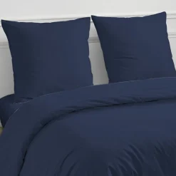 Future Home Drap housse en coton 57 fils uni bonnet 25cm 140x200cm