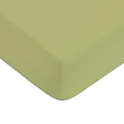 Future Home Drap housse en coton 57 fils uni bonnet 25cm 180x200cm