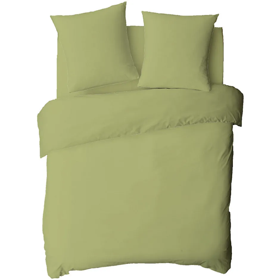 Future Home Drap housse en coton 57 fils uni bonnet 25cm 180x200cm
