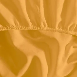 Sensei Maison Drap housse en coton bonnet 30 cm Caramel 180x200 cm STUDIO