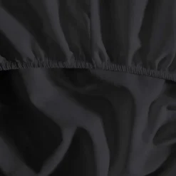 Sensei Maison Drap housse en coton bonnet 30 cm Anthracite 180x200 cm STUDIO Sale