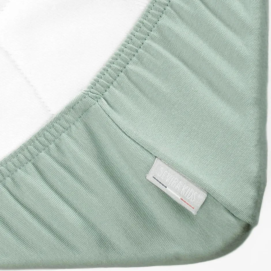 Sevira Kids Drap housse en coton jersey Uni