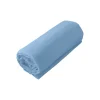 Toison d'Or Drap housse en coton Lavé (80x200 cm - Bleu) Online