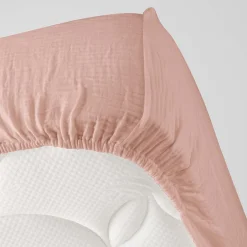 Eden Drap housse en gaze de coton Tendance uni