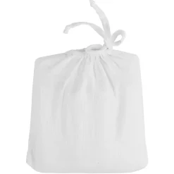 Sensei Maison Drap housse en gaze de coton bonnet 30 cm Blanc 140x200 cm LOFT Outlet